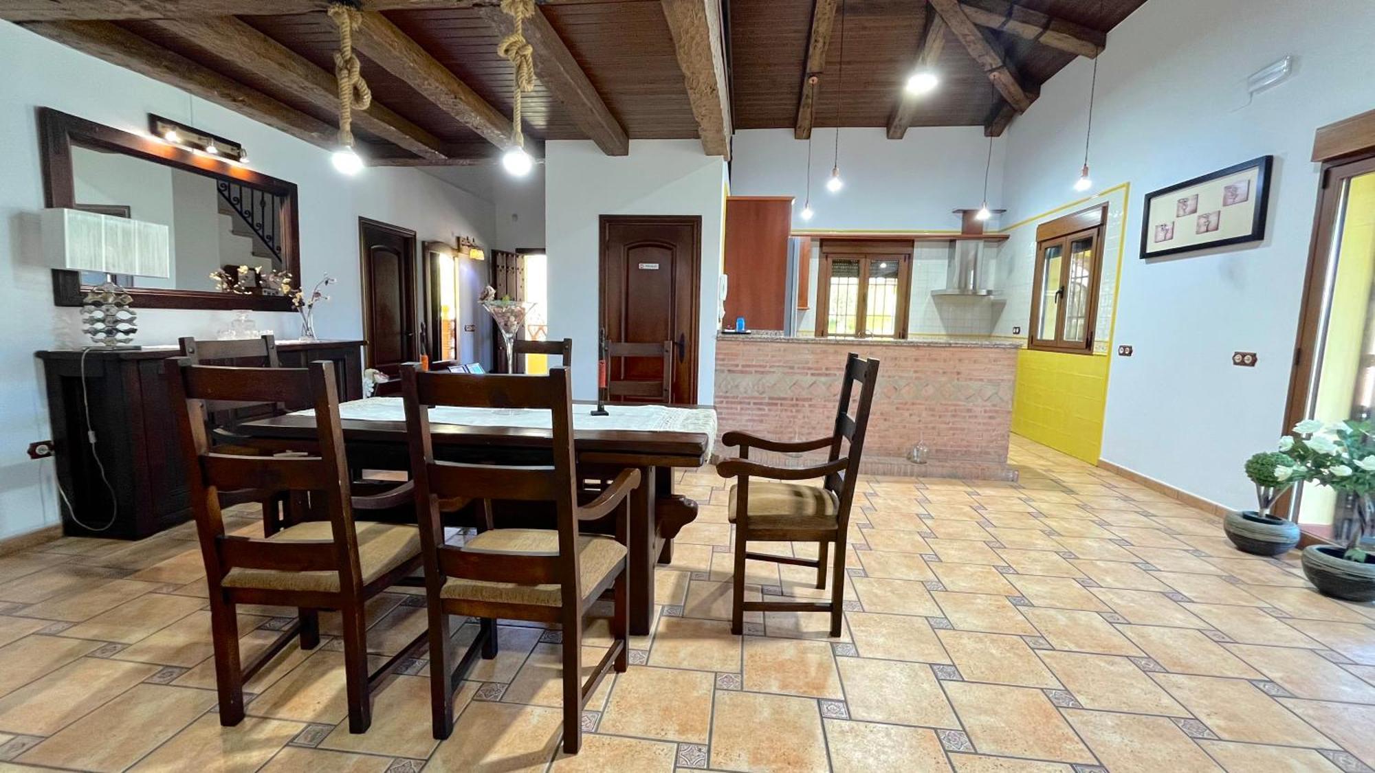 Casa Rural Montes De Trigo 赫雷斯德洛斯卡瓦列罗斯 外观 照片