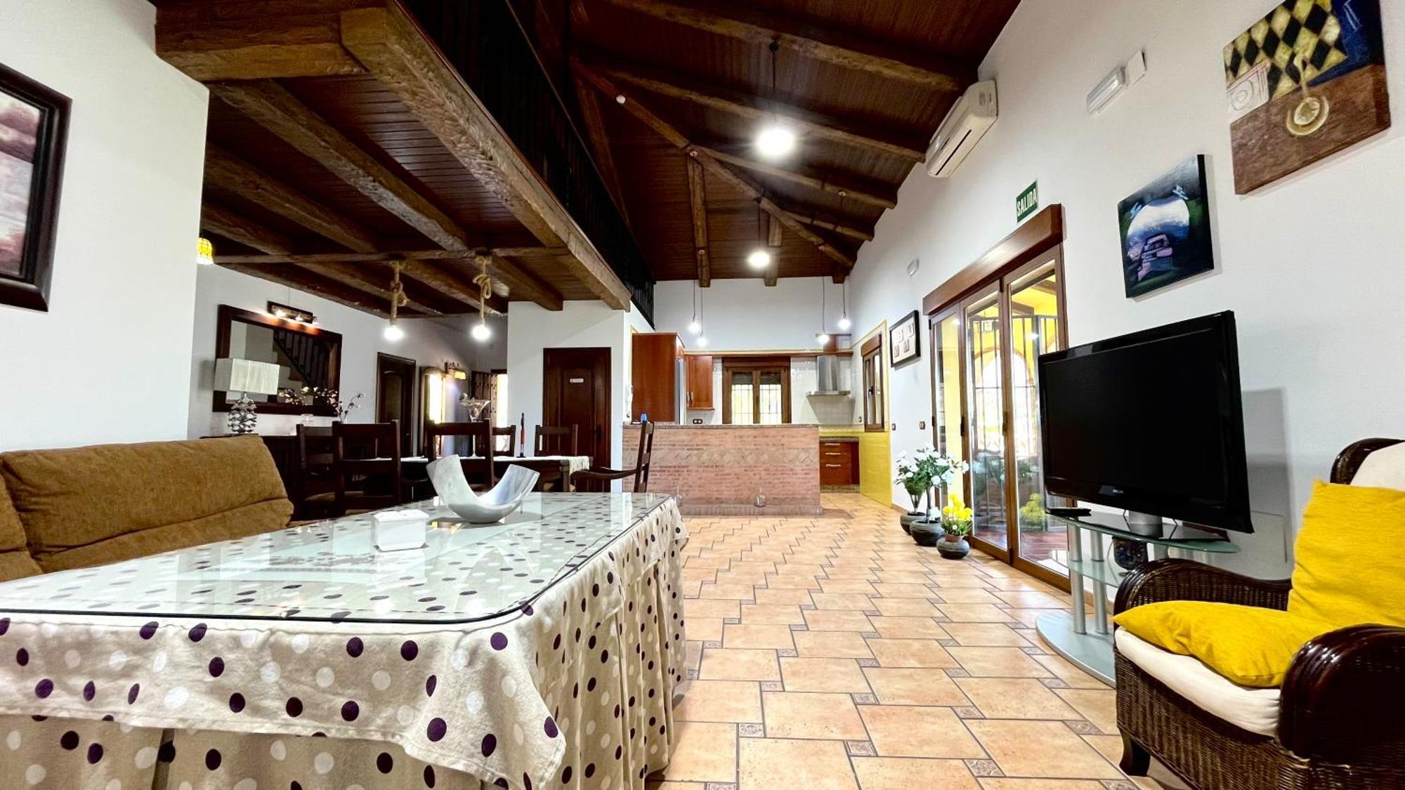 Casa Rural Montes De Trigo 赫雷斯德洛斯卡瓦列罗斯 外观 照片